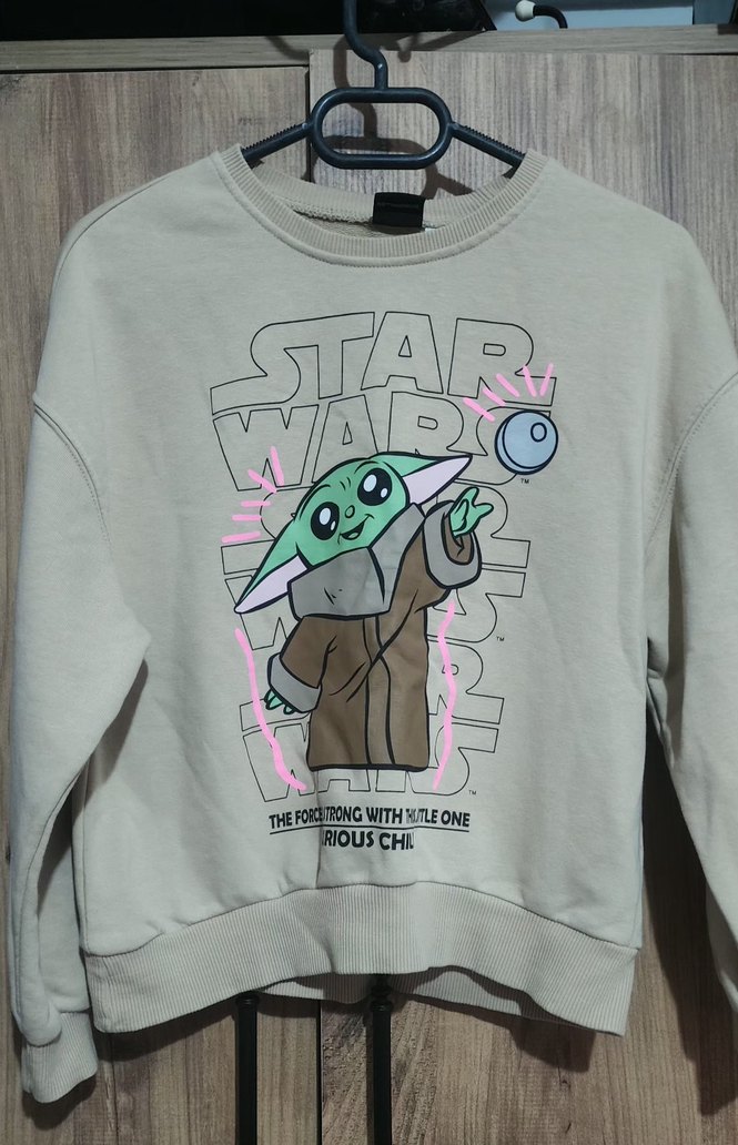 Kız Çocuk Uzun Kollu Fırfırlı Pembe Tişört ve sweet - Görsel 4