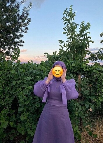 Diğer Birgül Bektaş lila elbise