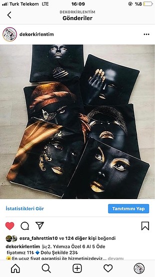 Kırlent kılıfı