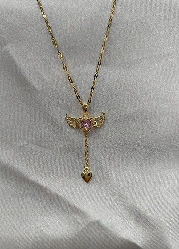 Stainless Stell 316L İtalyan Çelik Zirkon Taş Kolye - Görsel 4