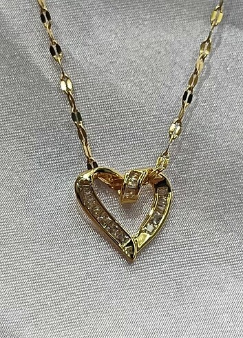 Stainless Stell 316L İtalyan Çelik Zirkon Taş Kolye - Görsel 6