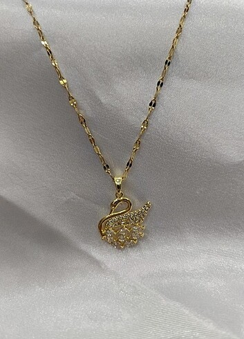 Stainless Stell 316L İtalyan Çelik Zirkon Taş Kolye - Görsel 11