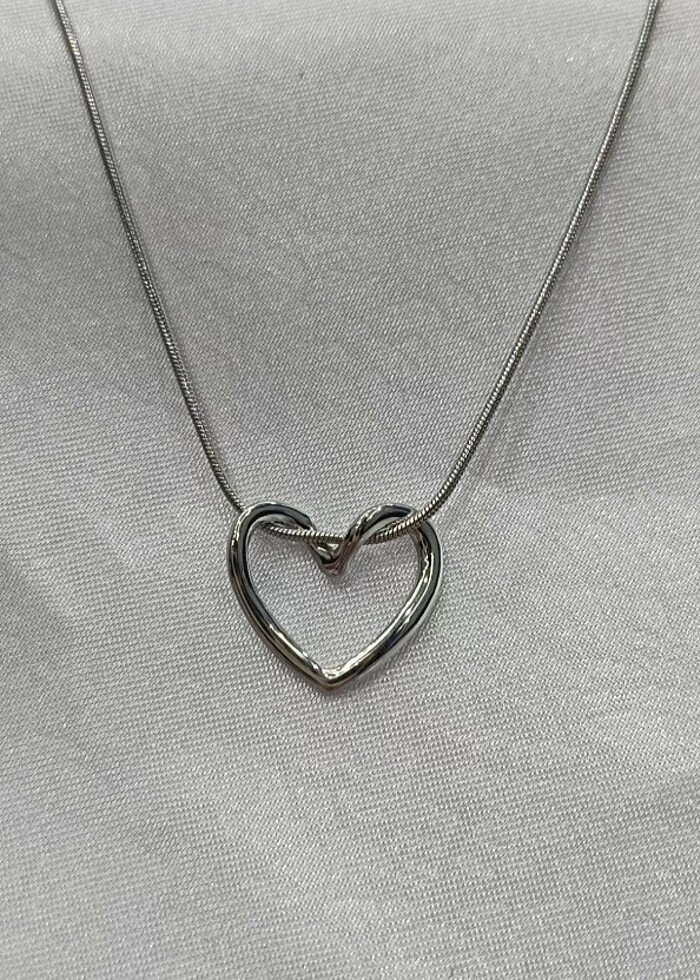 Stainless Stell 316L İtalyan Çelik Zirkon Taş Kolye - Görsel 3