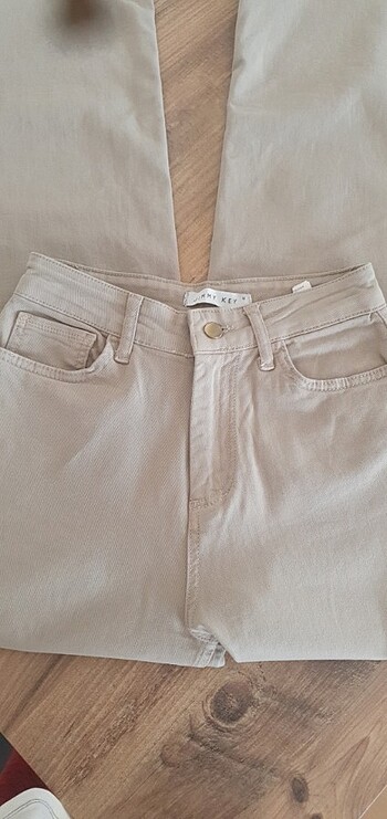 Jimmy key yüksek bel pantolon