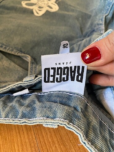 Urban Outfitters ragged desenli straight fit kot