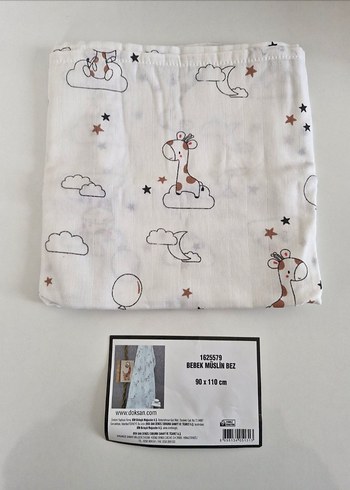 bebek müslin bez - Görsel 2