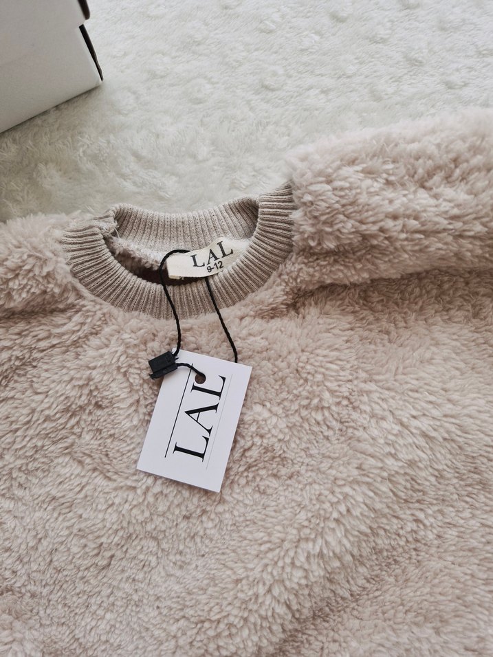 Uzun Kollu Bej Bebek Tulum - Görsel 3