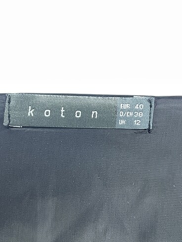 40 Beden siyah Renk Koton Kısa Elbise %70 İndirimli.