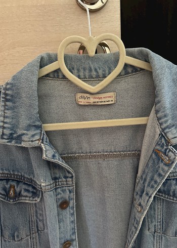 Oversize Kadın Denim Ceket - Görsel 3