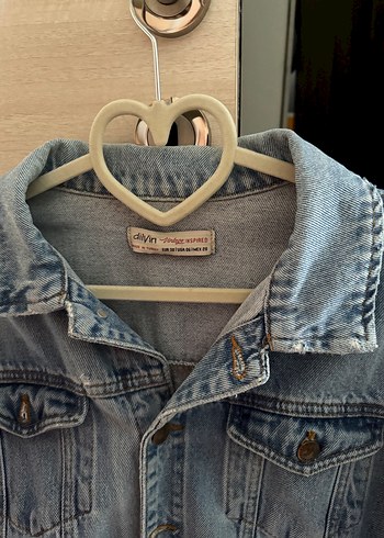 Oversize Kadın Denim Ceket - Görsel 4