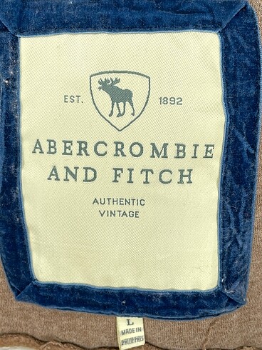 l Beden kahverengi Renk Abercrombie & Fitch Mont %70 İndirimli.