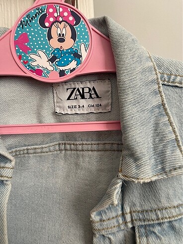 Zara Mickey kot ceket