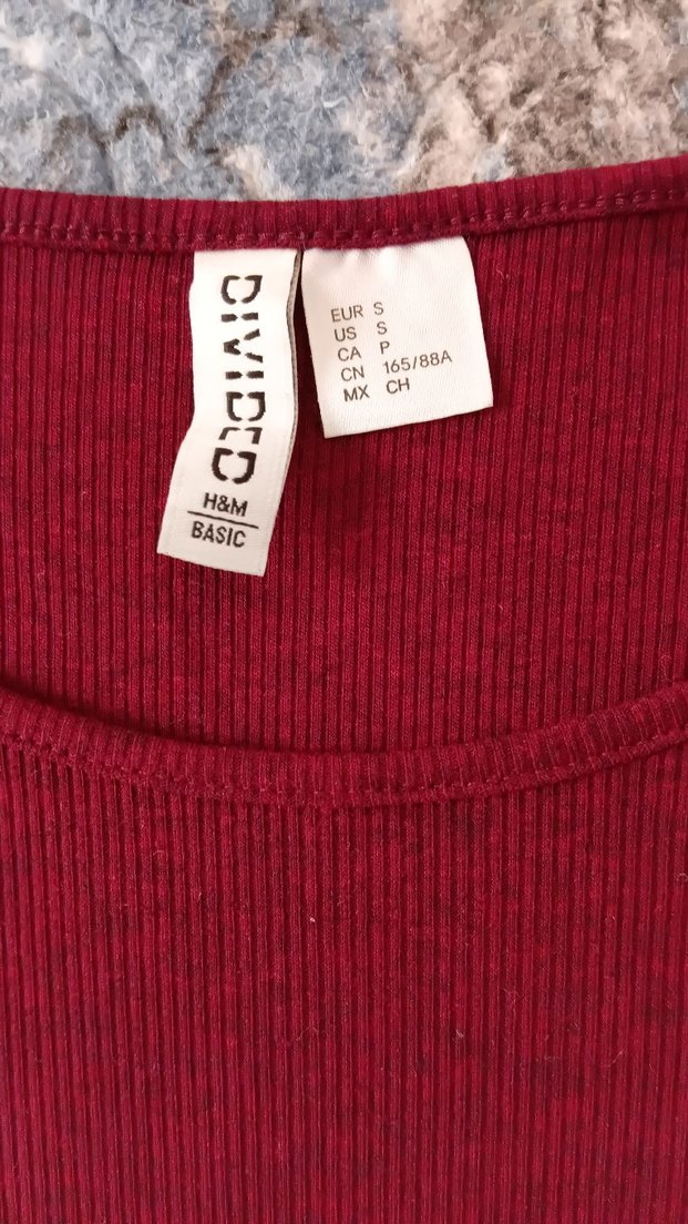 H&M Bordo  Elbise — görsel 3/5