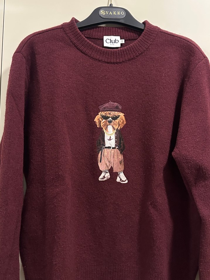 Beymen Club Bordo Triko Kazak — görsel 8/10