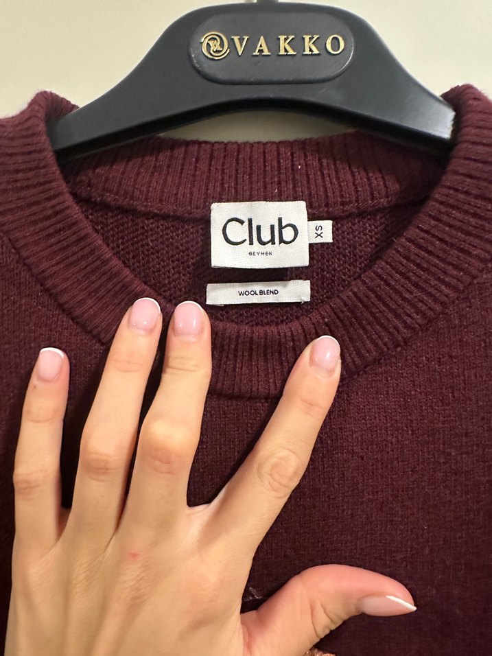 Beymen Club Bordo Triko Kazak — görsel 6/10