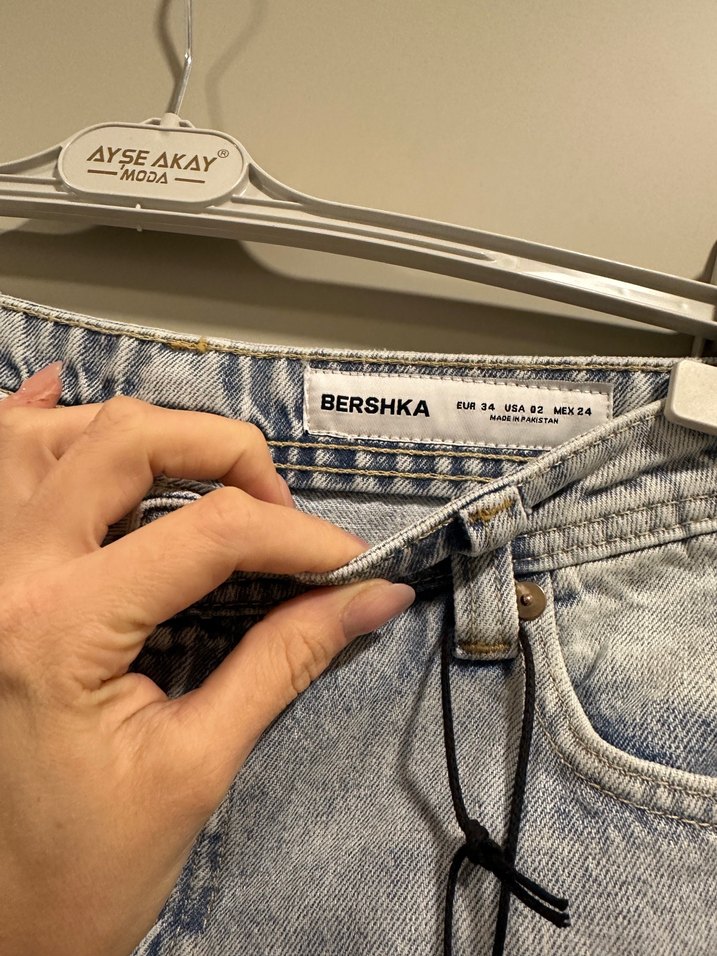 Açık Mavi Rahat Kesim Baggy Jean — görsel 5/7