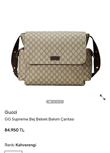 Gucci orijinal çanta