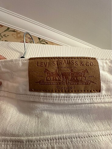 xs Beden beyaz Renk Levis beyaz kot pantolon