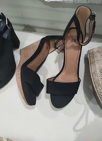 H&m dolgu topuk ayakkabı 