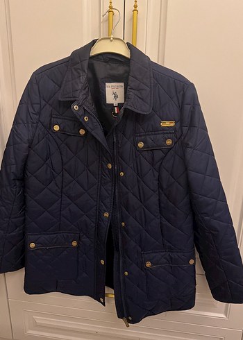 U.S Polo Assn. Us Polo Lacivert Kapitone Sik Ceket