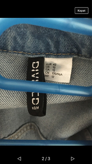 H&M kot ceket sayılı giyildi