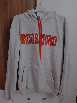 moschino gri sweatshirt