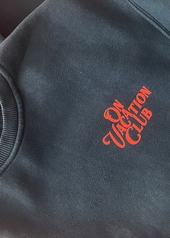 On vacation club petrol yeşili sweatshirt - Görsel 5