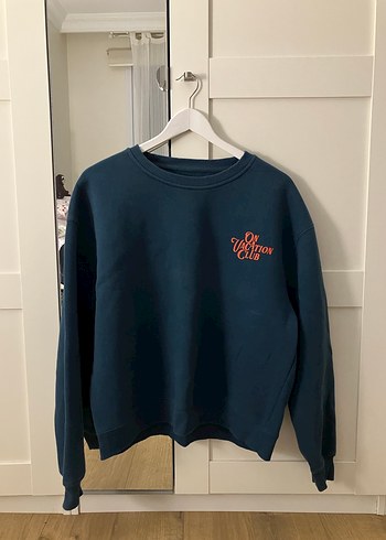 On vacation club petrol yeşili sweatshirt - Görsel 8