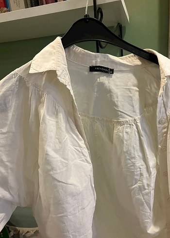 Krem Bohem Kadın Gömlek - Görsel 3