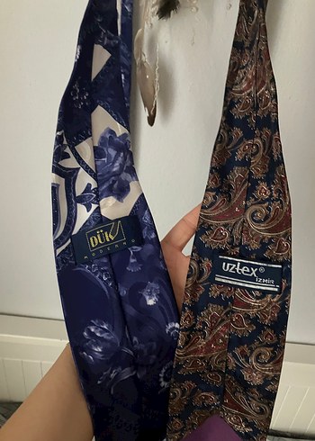 Vakko Vintage Bohem Desenli Erkek Kravatları