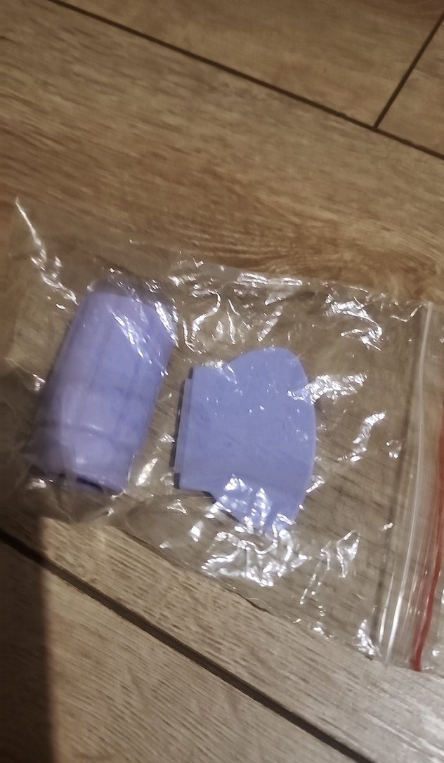 Pastel Mor Süt stamp baskısı - Görsel 3