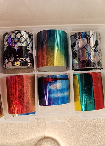 Folyo tırnak süsleri  - Görsel 3