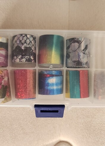 Folyo tırnak süsleri  - Görsel 4