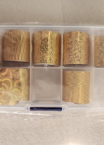 Folyo tırnak süsleri  - Görsel 5