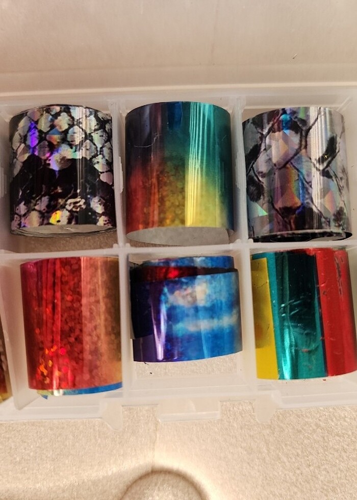 Folyo tırnak süsleri  - Görsel 3