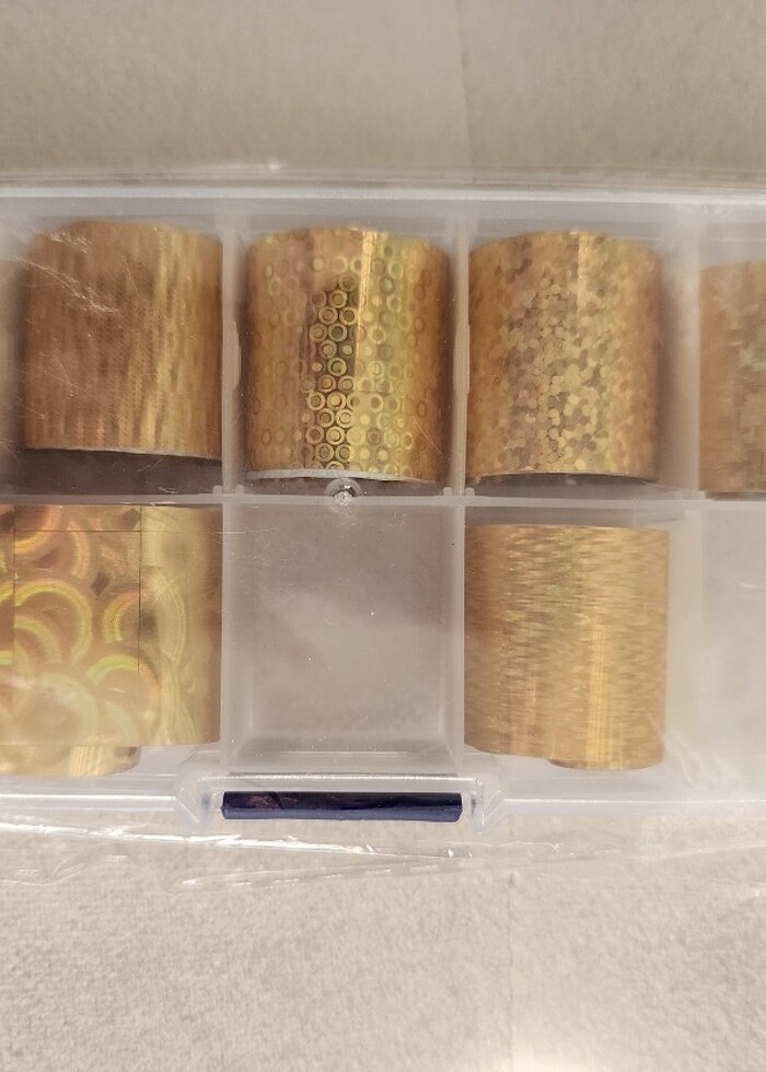 Folyo tırnak süsleri  - Görsel 5