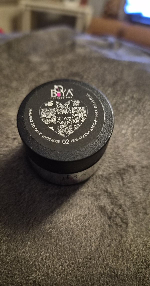 Boya Profesyonel beyaz stamp boyası - Görsel 2