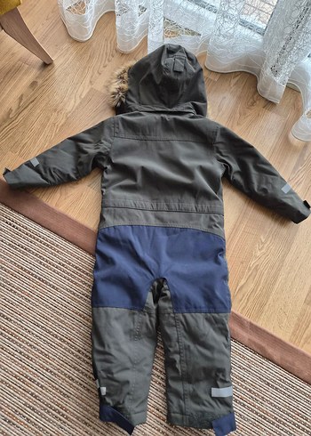 Kürk Detaylı Erkek Bebek Kışlık Tulumu - Görsel 9