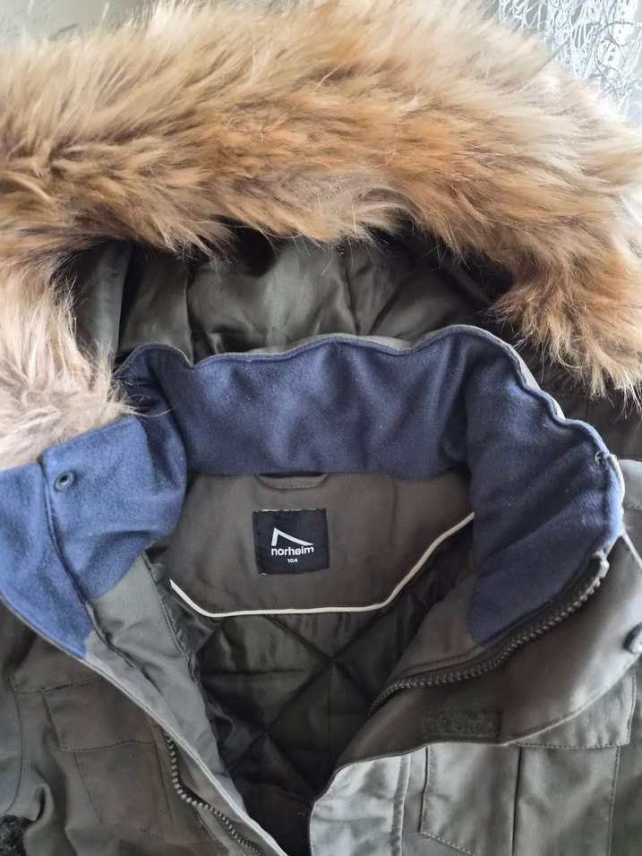 Kürk Detaylı Erkek Bebek Kışlık Tulumu - Görsel 3