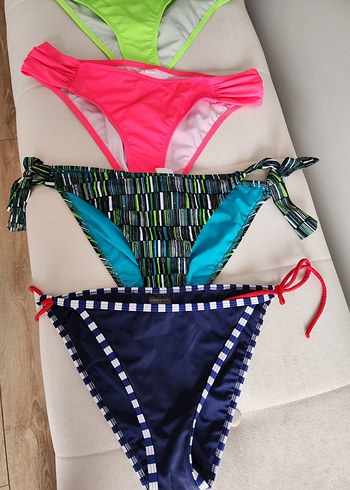 40 Beden Renkli Kadın Bikini Altları
