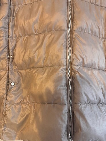 xl Beden Mango Kapşonlu Şişme Mont