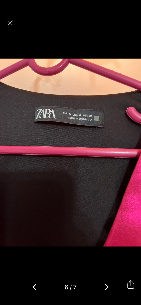 Pembe parlak elbise - Görsel 4