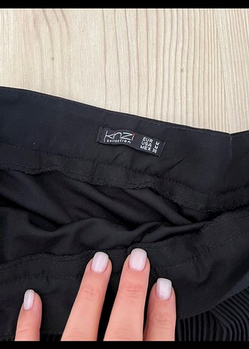 Pilili Siyah Mini Etek - Görsel 2