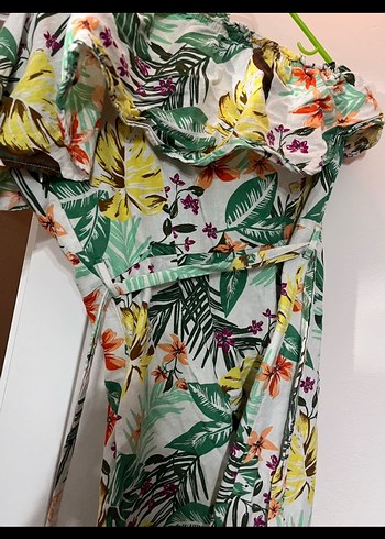 Tek omuz elbise - Görsel 3