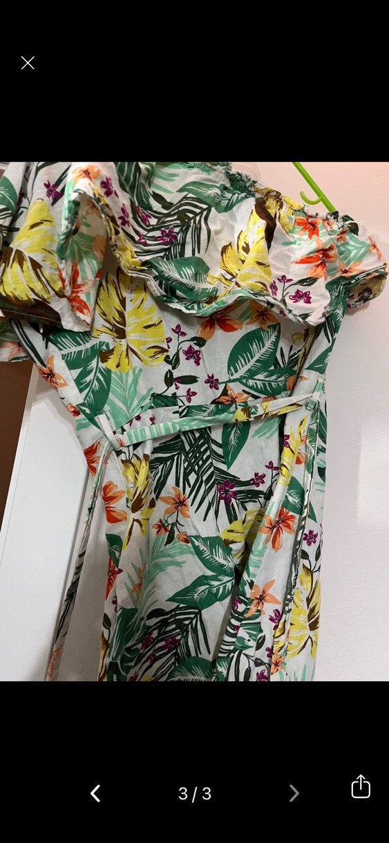 Tek omuz elbise - Görsel 3