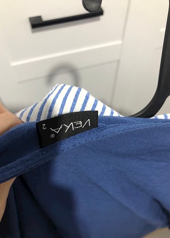 Diğer Mavi Uzun Kollu ikili gömlek