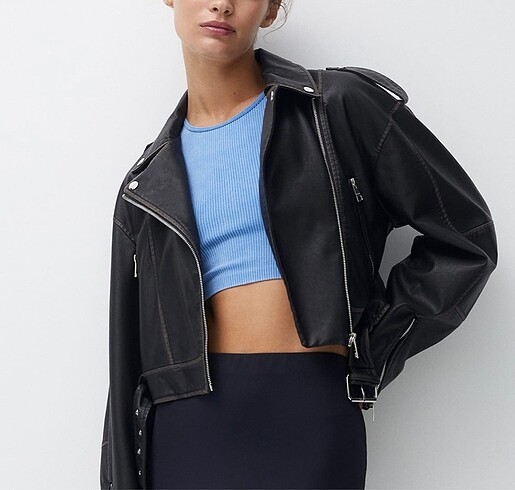Pull bear deri ceket