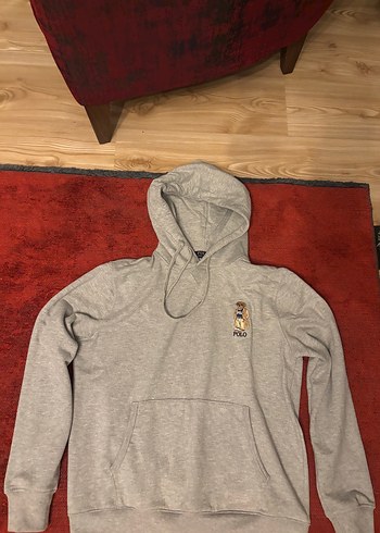 Ralph Lauren Polo Ralph Lauren Gri Melanj Kapusonlu Sweatshirt
