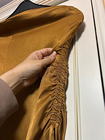 Stradivarius Kadın saten etek