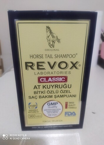 Revox şampuan 